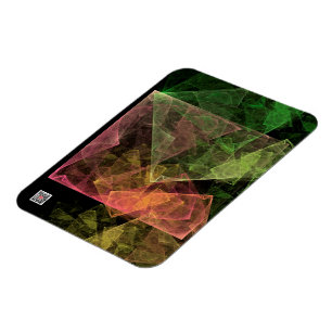 Magnet Flexible Art abstrait espace cubique