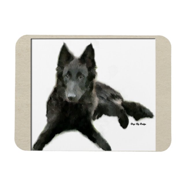 Magnet Flexible Art berchien belge (Horizontal)