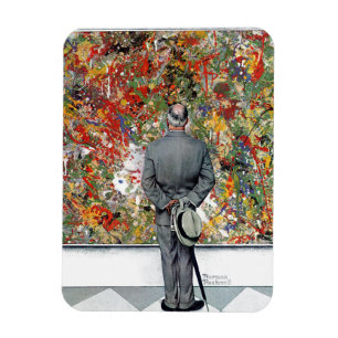 Magnet Flexible Art Connoisseur par Norman Rockwell