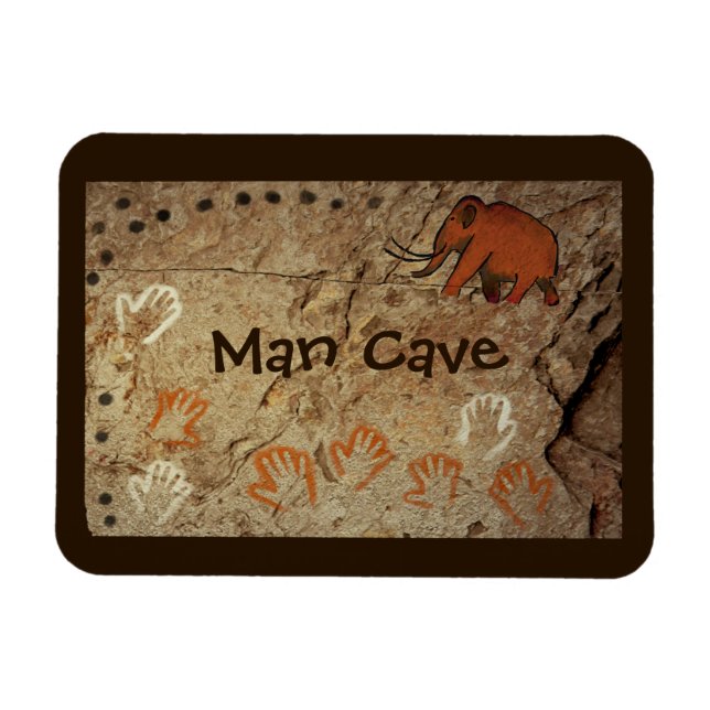 Magnet Flexible Art de la grotte glaciaire (Horizontal)
