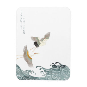 Magnet Flexible art de la grue japonaise