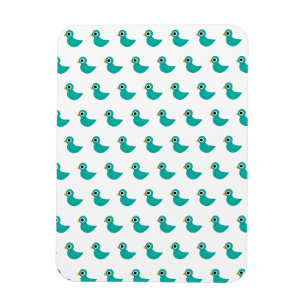 Magnet Flexible Art de la nature d'oiseau fantaisiste adorable