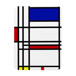 Magnet Flexible Art moderne de Mondrian
