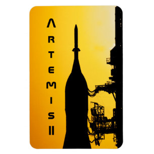Magnet Flexible Artemis II vers la rampe de lancement