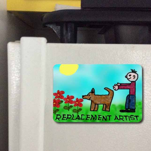 Magnet Flexible Artiste de remplacement (Replacement Artist Flexible Magnet)