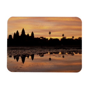 Magnet Flexible Asie, Cambodge, Siem Reap, Angkor Vat (b. 12