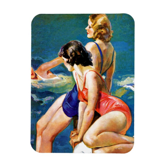 Magnet Flexible At the Pool (Vertical)