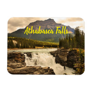 Magnet Flexible Athabasca Falls Canada stylisé