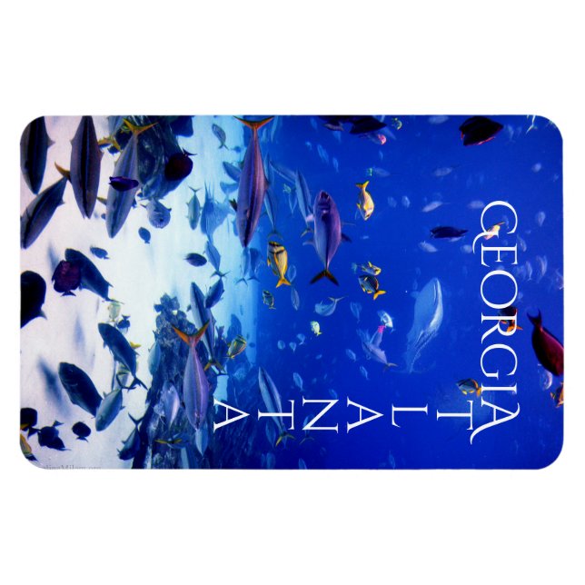 Magnet Flexible Atlanta Géorgie (Horizontal)