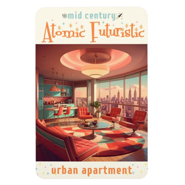 Magnet Flexible Atomic Futuristic Urban Apartment (Vertical)