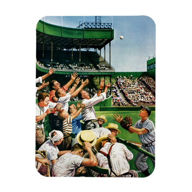 Magnet Flexible Atteindre la balle de course à domicile (Vertical)