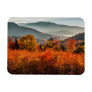 Magnet Flexible Autoroute Sunrise Kancamagus Vue sur le New Hampsh