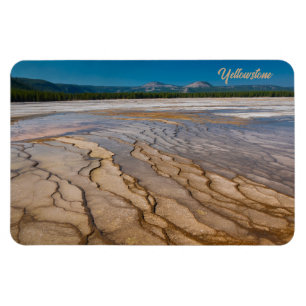 Magnet Flexible Autour du Grand Prismatic Spring Yellowstone