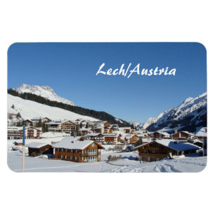 Magnet Flexible Autriche, Lech am Arlberg Souvenir