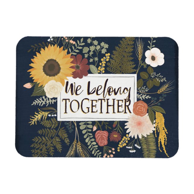 Magnet Flexible Autumn romance IV | We Belong Together (Horizontal)