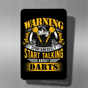 Magnet Flexible Avertissement Dart - Ventilateur Dart