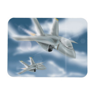 Magnet Flexible Avion à réaction militaire