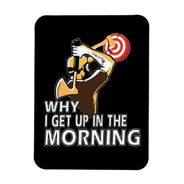 Magnet Flexible Ax Thrower Cadeau Hommes Hatchet Ax Jetant (Vertical)