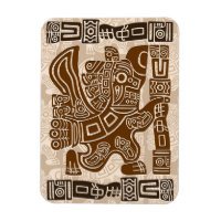 Aztec Eagle Guerrier Tribal Art antique
