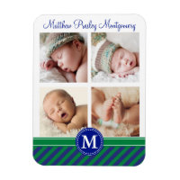 Baby Boy Birth Keepsaké Photo personnalisée