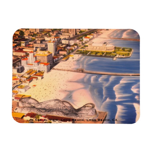 Magnet Flexible Back When Long Beach, CA Was Golden (Horizontal)
