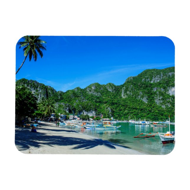 Magnet Flexible Baie de El Nido Beach (Horizontal)