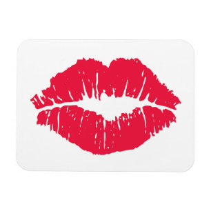 Magnet Flexible Baiser de rouge à lèvres