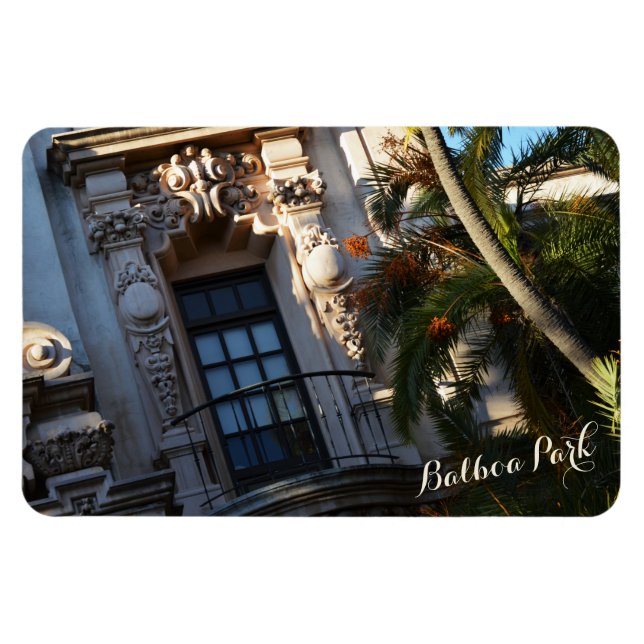 Magnet Flexible Balboa Park, San Diego, Californie, Casa del Prado (Horizontal)