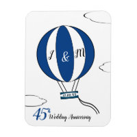 Ballon à air chaud du 45e anniversaire du Sapphire