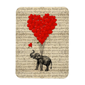 Magnet Flexible Ballons éléphants et en forme de coeur