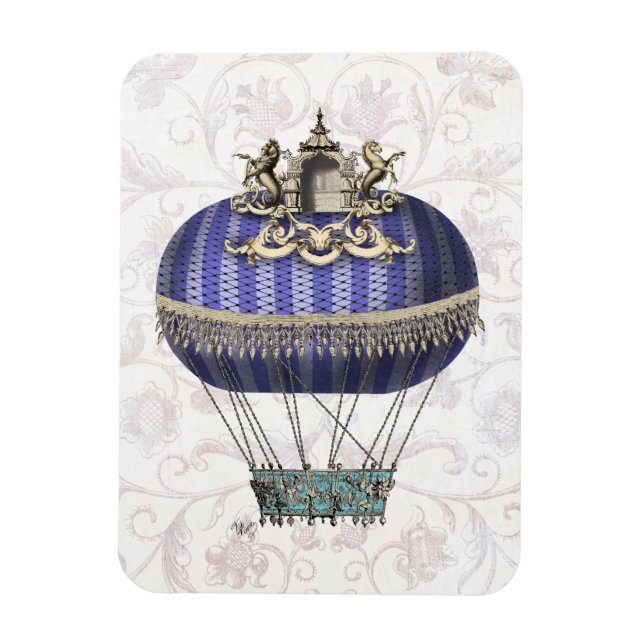 Magnet Flexible Balloon Baroque Avec Temple (Vertical)