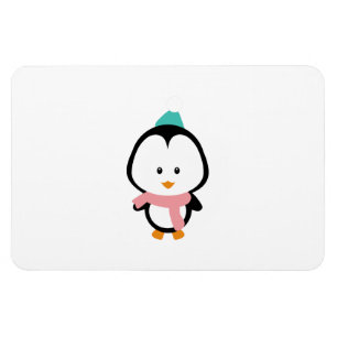 Magnet Flexible Bande dessinée mignonne de pingouin