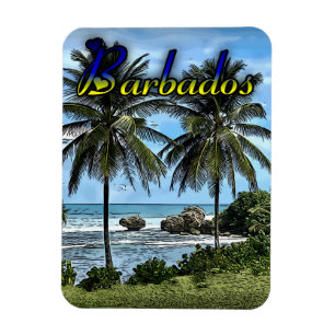 Magnet Flexible Barbados Beach Palm Trees