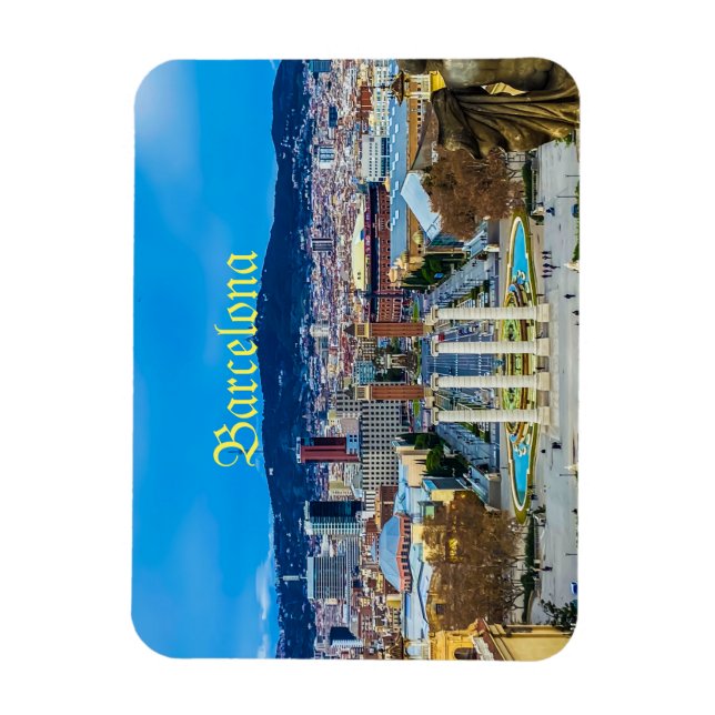 Magnet Flexible Barcelone, aimant (Vertical)