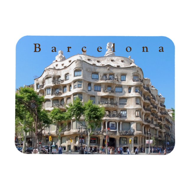 Magnet Flexible Barcelone. n° 3. (Horizontal)