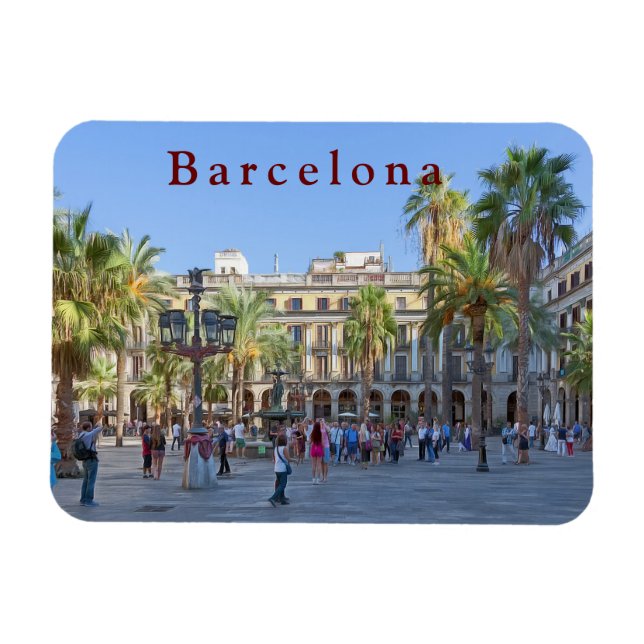 Magnet Flexible Barcelone. n° 74. (Horizontal)