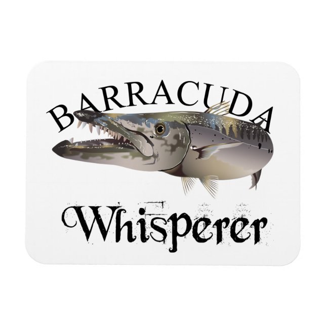 Magnet Flexible Barracuda Whisperer de couleur claire (Horizontal)