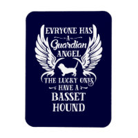 Basset chien chien gardien ange