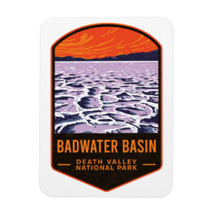 Magnet Flexible Bassin de Badwater Parc national de la vallée de l