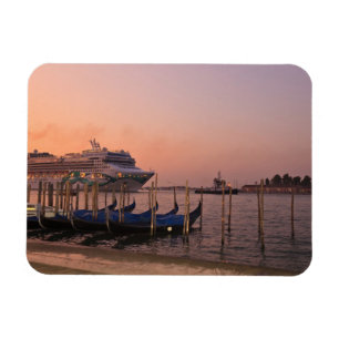 Magnet Flexible Bateau de croisière et gondoles près du Grand Cana