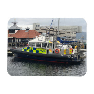 Magnet Flexible Bateau de patrouille de police britannique, Rothes