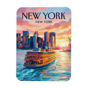 Magnet Flexible Bateau de Staten Island USA