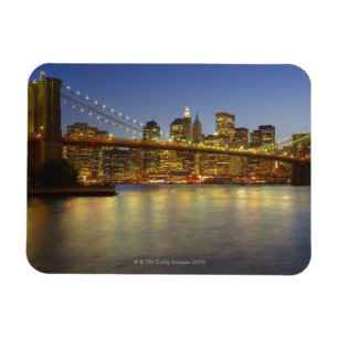 Magnet Flexible Bâtiments de pont et de New York City de Brooklyn