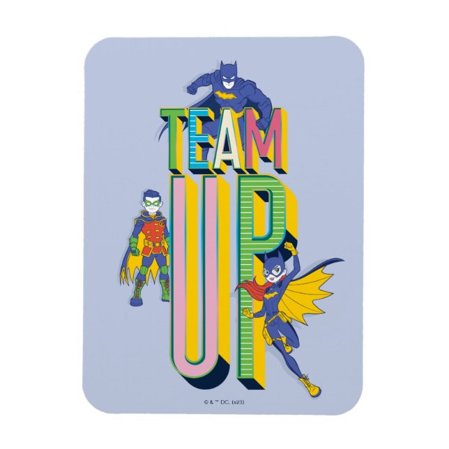 Magnet Flexible Batman | Team Up (Vertical)