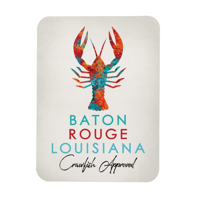 Magnet Flexible Baton Rouge Louisiane (Vertical)