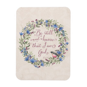 Magnet Flexible Be Still and Know - Psalm 46:10