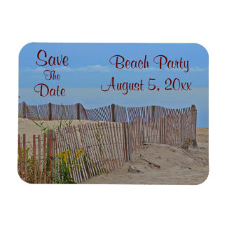 Magnet Flexible Beach Party Enregistrer la date