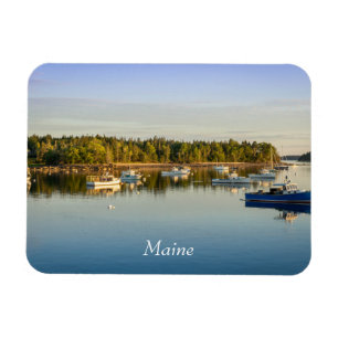 Magnet Flexible Beau coucher de soleil sur la côte du Maine