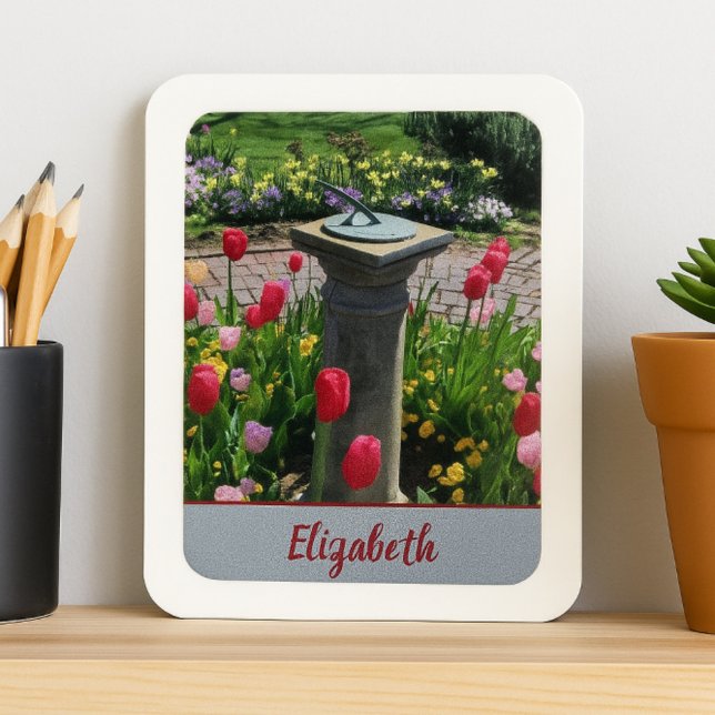 Magnet Flexible Beau jardin fleuri (Créateur téléchargé)