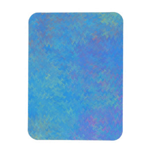 Magnet Flexible Beau papier bleu marbré